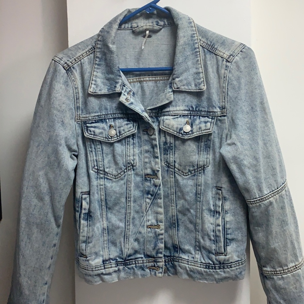 Free People Rumors Denim Jacket